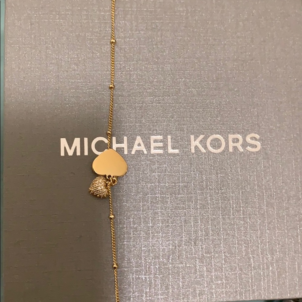 Michael Kors - unworn - heart duo bracelet - Picture 3 of 3